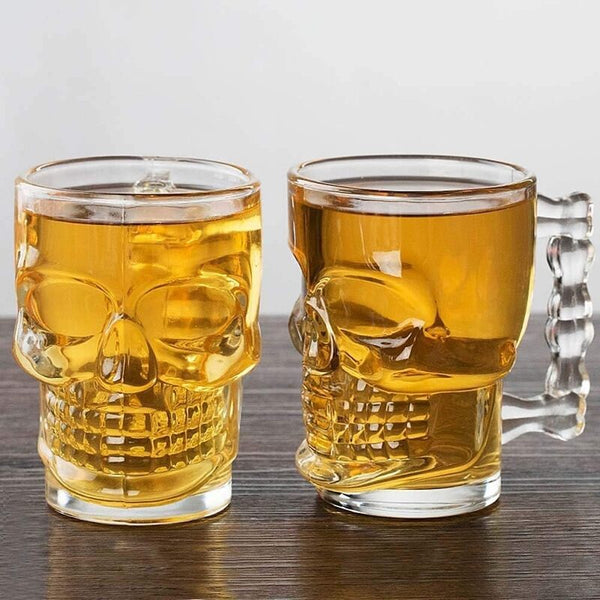 Vaso de Calavera set x6 Unid Wisky